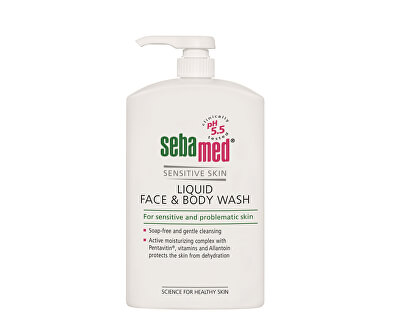 Mycí emulze na obličej a tělo Classic (Liquid Face & Body Wash) 1000 ml