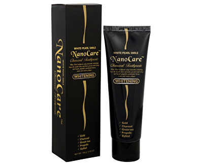 Bělicí zubní pasta White Pearl NanoCare Black Gold 100 g