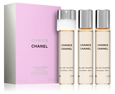 Chance - EDT - náplň (3 x 20 ml)