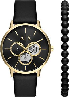 Armani Exchange - Dárkový set Cayde Chronograph + náramek AX7146SET