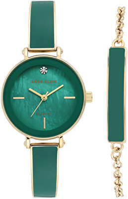 Anne Klein - Ajándék szett Diamond + karkötő AK/3620GNST