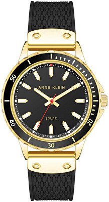Anne Klein - Analogové hodinky Considered Solar AK/3890BKBK