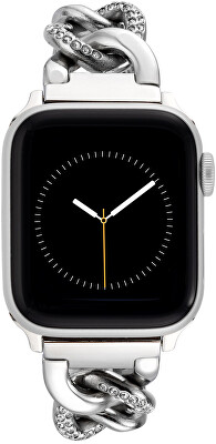 Anne Klein - Ocelový tah pro Apple Watch 42/44/45/49 mm - Silver WK/1019SVSV
