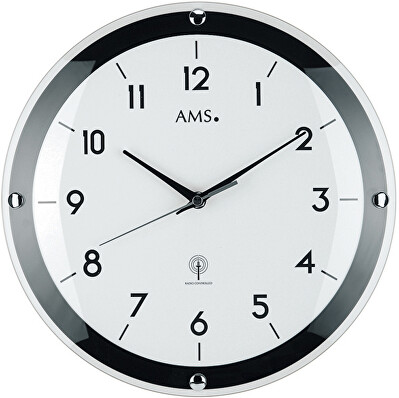 AMS Design - Rádiem řízené nástěnné hodiny 5906