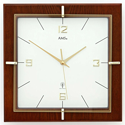 AMS Design - Rádiově řízené nástěnné hodiny 5834