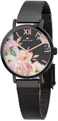 Bentime - Dámské květinové hodinky 008-9MB-PT610119D