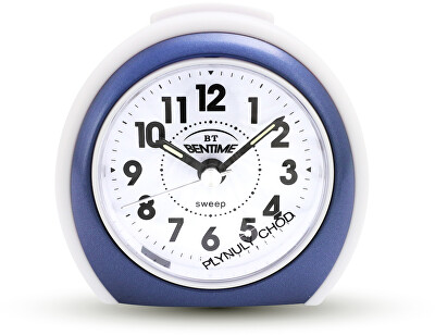 Bentime - Budík s plynulým chodem NB49-BB08504BU-O