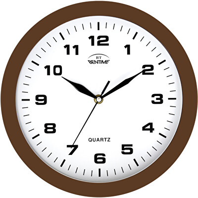 Bentime - Nástěnné hodiny H01-SW8047BR