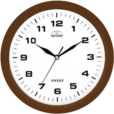 Bentime - Nástěnné hodiny H39-SW8047BR