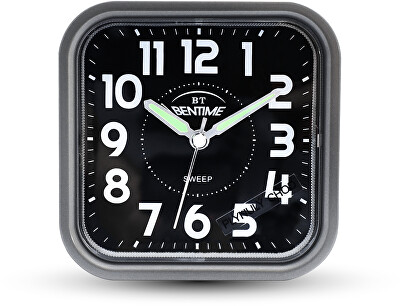 Bentime - Budík s plynulým chodem NB50-BM09504GY-O