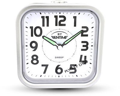 Bentime - Budík s plynulým chodem NB50-BM09504SV-O