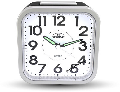 Bentime - Budík s plynulým chodem NB51-BM09802BK-O