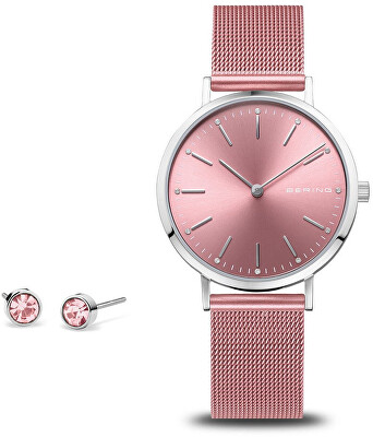 Bering - Dárkový set Time is Life 14134-999-GWP + náušnice