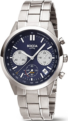 Boccia Titanium - Chronograph Solar 3737-02