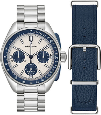 Bulova - Lunar Pilot + NATO strap 98K112