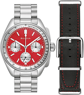 Bulova - Lunar Pilot + NATO strap 96K115