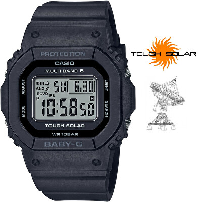 Casio - Baby-G Solar Rádiově řízené BGD-5650-1ER (660)
