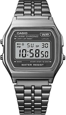 Casio - Collection Vintage A158WETB-1AEF ROUND DIGITAL (007)
