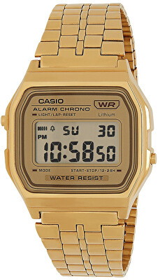 Casio - Collection Vintage A158WETG-9AEF ROUND DIGITAL (007)