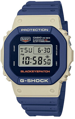 Casio - 2. JAKOST -  G-Shock DW-5610BEP-2ER BlackEyePatch Collaboration (322)