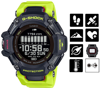Casio - G-Shock G-SQUAD Tough Solar GBD-H2000-1A9ER (670)