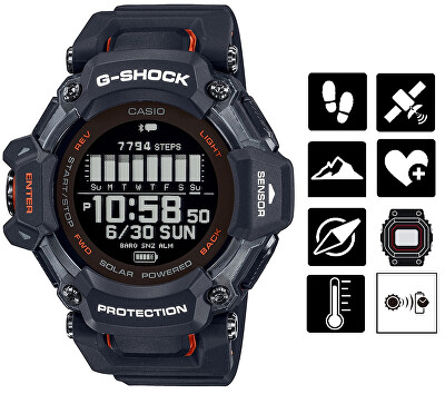 Casio - G-Shock G-SQUAD Solar GBD-H2000-1AER (670)