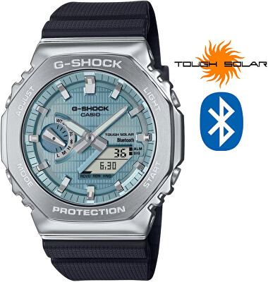 Casio - G-SHOCK G-Steel Solar Bluetooth GBM-2100A-1A2ER (663)
