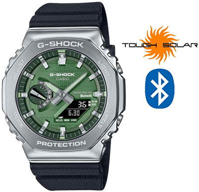 Casio - G-SHOCK G-Steel Solar Bluetooth GBM-2100A-1A3ER (663)