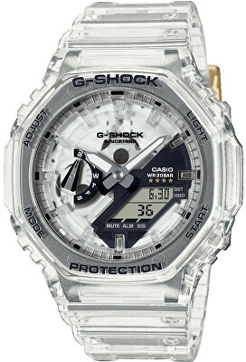 Casio - Limited Edition 40th anniversary Clear Remix G-SHOCK GA-2140RX-7AER (619)