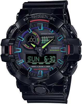 Casio - G-SHOCK GA-700RGB-1AER (607)
