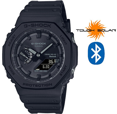 Casio - G-Shock Original Carbon Core Guard Bluetooth Solar GA-B2100-1A1ER (666)