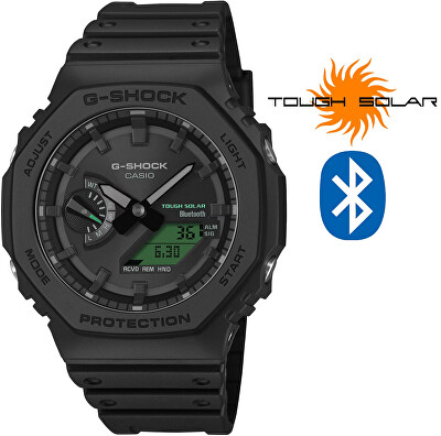 Casio - G-Shock Original Carbon Core Guard Bluetooth Solar GA-B2100BEG-1AER (666)