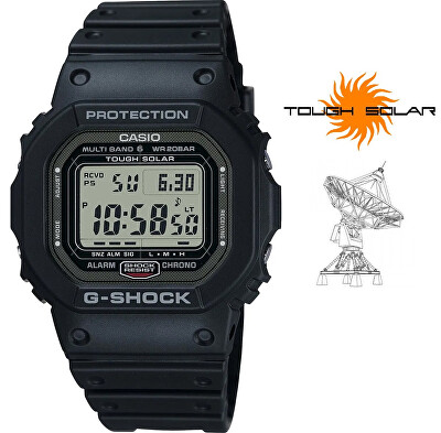 Casio - G-Shock Original Solar Rádiově řízené GW-5000U-1ER (660) Made in Japan