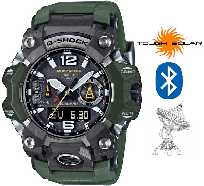 Casio - G-Shock PRO Mudmaster GWG-B1000-3AER Tough Solar Bluetooth Radio Controlled (678)