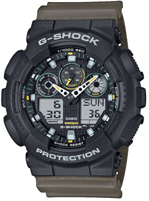 Casio - The G/G-SHOCK GA-100TU-1A3ER (411)