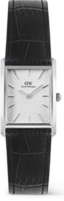 Daniel Wellington - Bound 22x32 Black Crocodile Silver S DW00100898