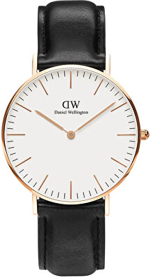 Daniel Wellington - Classic 36 Sheffield RG White 0508DW