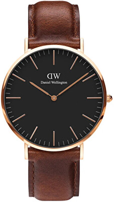 Daniel Wellington - Classic 40 St Mawes RG Black DW00100124