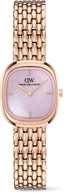 Daniel Wellington - Corta Pink MOP Grain-Link RG DW00100990