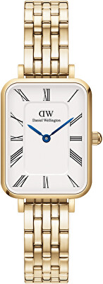 Daniel Wellington - Quadro Roman Numerals 5-Link Gold DW00100688