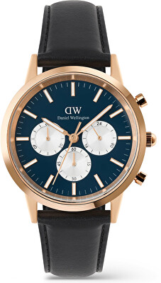 Daniel Wellington - Iconic 42 Chronograph Sheffield Arctic Panda RG DW00100877