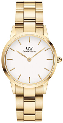Daniel Wellington - Iconic Link 28 Gold White DW00100567