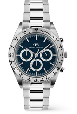 Daniel Wellington - Iconic Tachymeter 42 3-Link Arctic S DW00100949