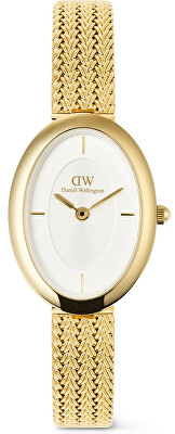 Daniel Wellington - Juliette Braided Mesh White Sunray Gold DW00100882