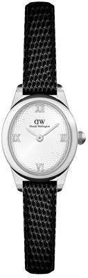 Daniel Wellington - Ophelia Mini 22x25,5 Black Lizard White Guilloché S DW00100887