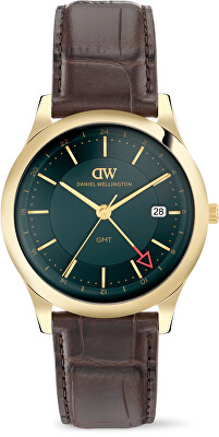 Daniel Wellington - Pathfinder GMT 39 Brown-Croc Green G DW00100974