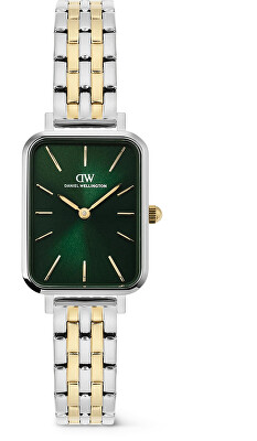 Daniel Wellington - Quadro 20x26 5-link Two Tone Emerald G S DW00101013