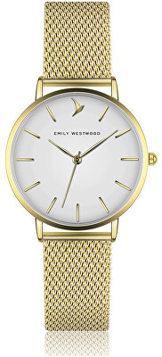 Emily Westwood - Gold Sunray Mesh Watch EGP-3418