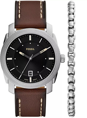 Fossil - Dárkový set Machine FS6081SET + náramek