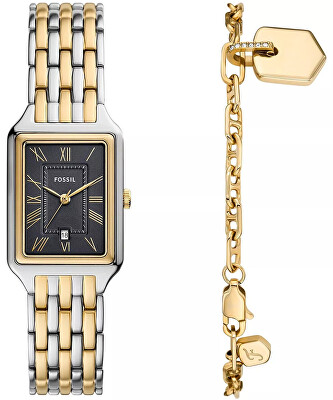 Fossil - Dárkový set Raquel ES5376SET + náramek
